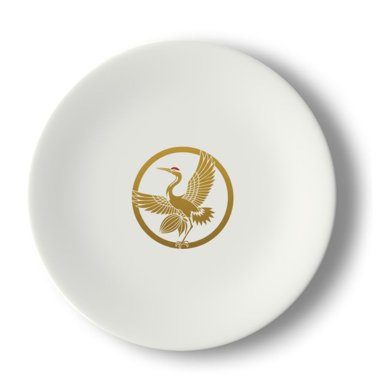 The Radiant Crest | Signature Fine China Dinner Plate