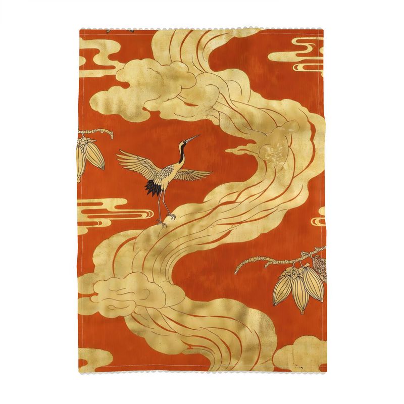 The Rimpa Radiance | Golden River Tea Towel