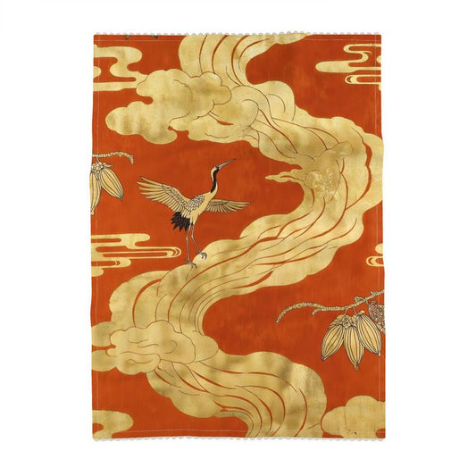 The Rimpa Radiance | Golden River Tea Towel